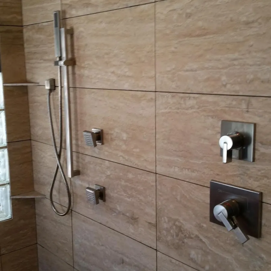 Shower fixture installation for Water Heater Replacement in Rosaryville